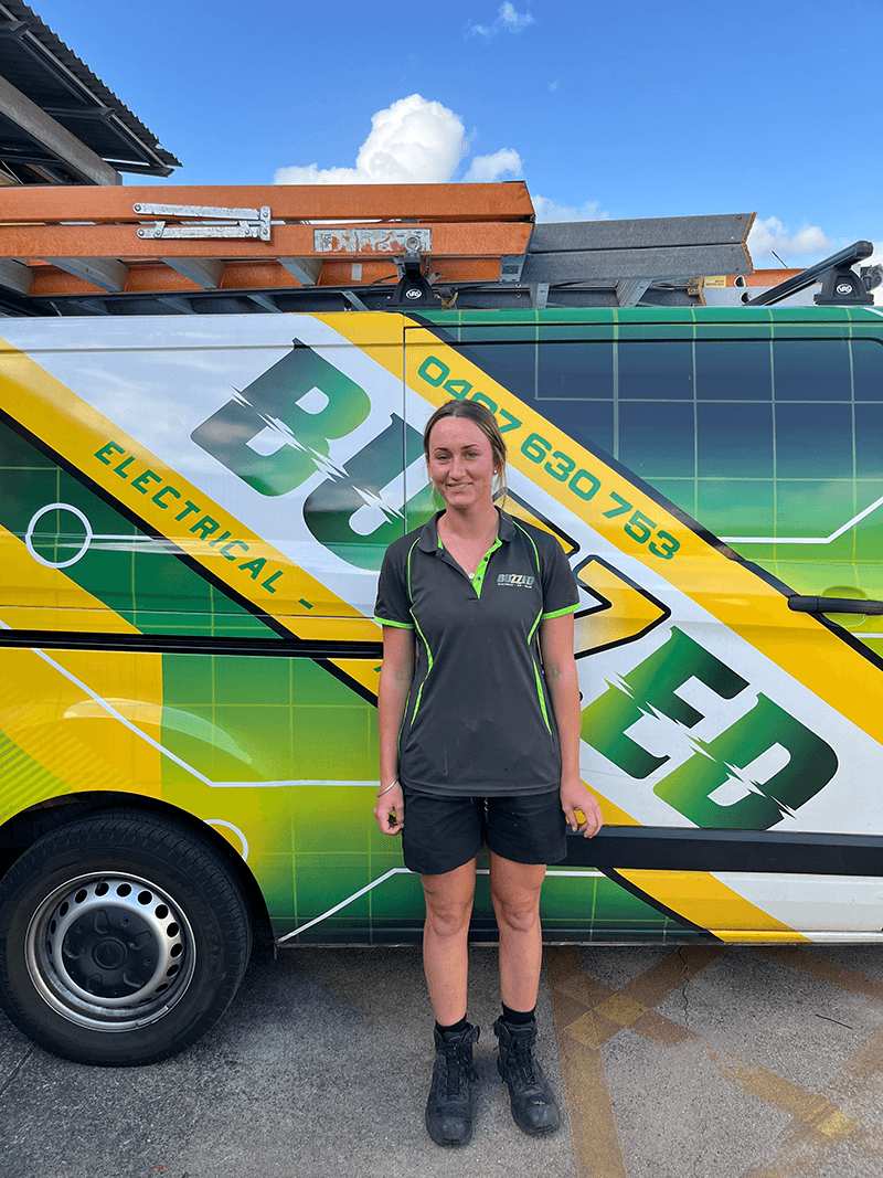 Buzzed Energy team member at work in Cairns (2)