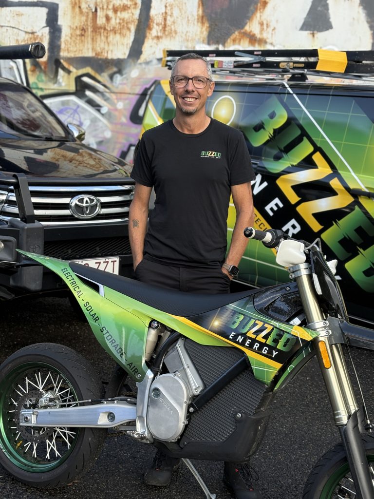 Buzzed Energy team member at work in Cairns (3)