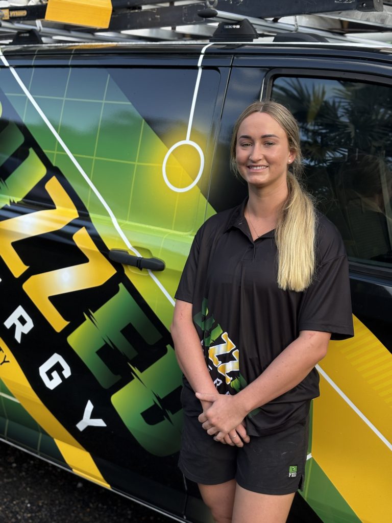 Buzzed Energy team member at work in Cairns (4)